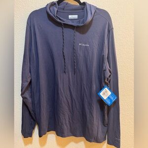 Columbia Women’s Sun Trek Hoodie Navy. 2x NWT